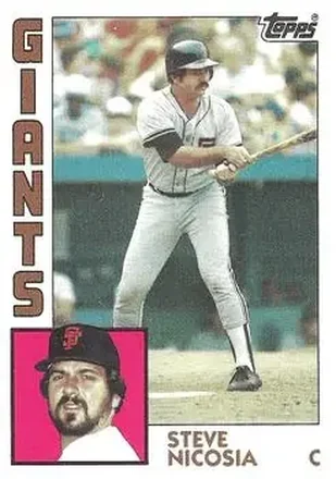 1984 Topps #98 Steve Nicosia