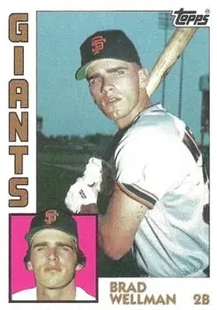 1984 Topps #109 Brad Wellman