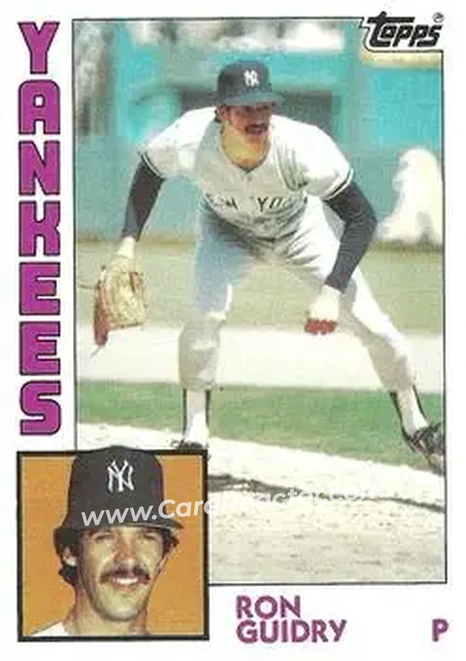 Front of Ron Guidry