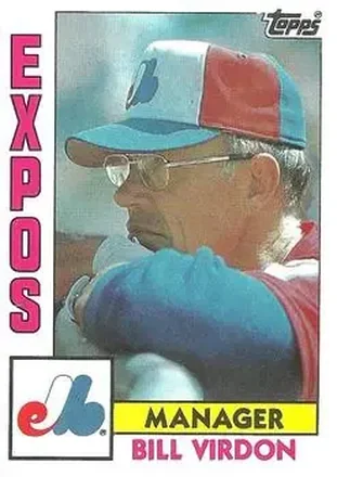 1984 Topps #111 Bill Virdon