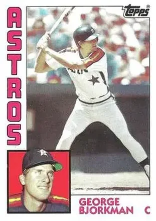 1984 Topps #116 George Bjorkman