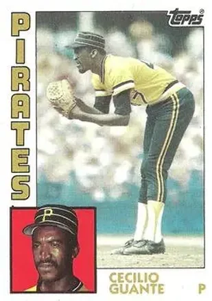1984 Topps #122 Cecilio Guante