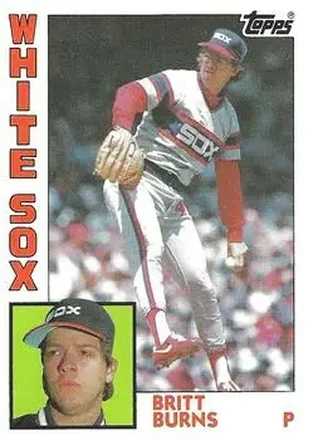 1984 Topps #125 Britt Burns