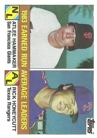 1984 Topps #137 Card #137