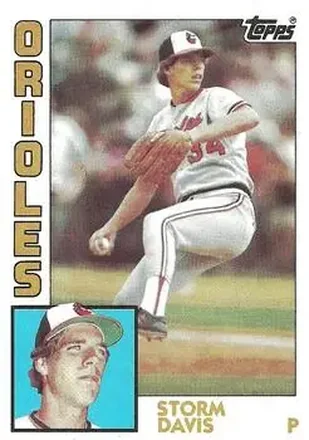 1984 Topps #140 Storm Davis
