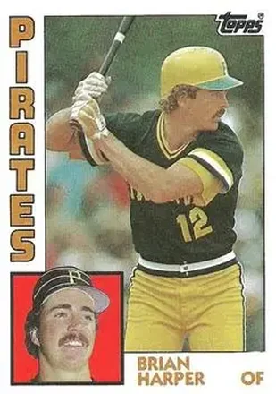 1984 Topps #144 Brian Harper