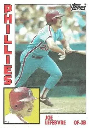 1984 Topps #148 Joe Lefebvre