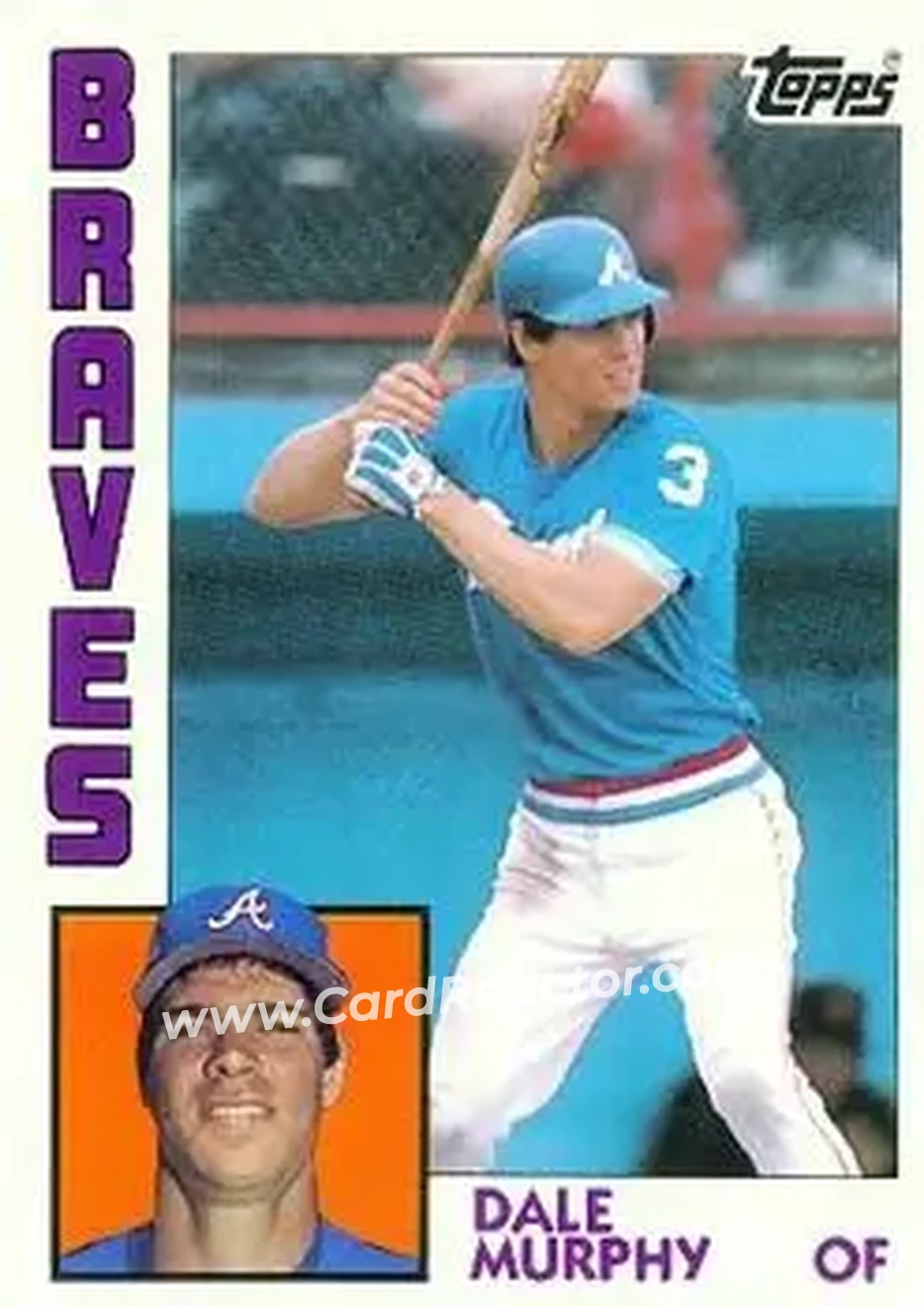 Front of Dale Murphy