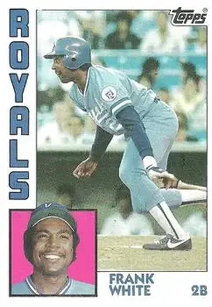 1984 Topps #155 Frank White