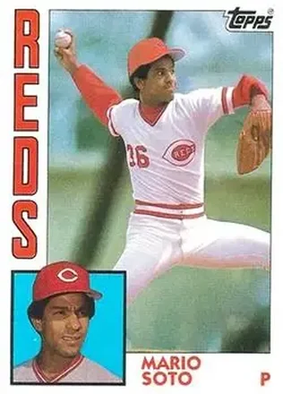 1984 Topps #160 Mario Soto