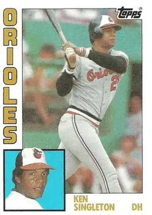 1984 Topps #165 Ken Singleton