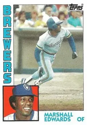 1984 Topps #167 Marshall Edwards