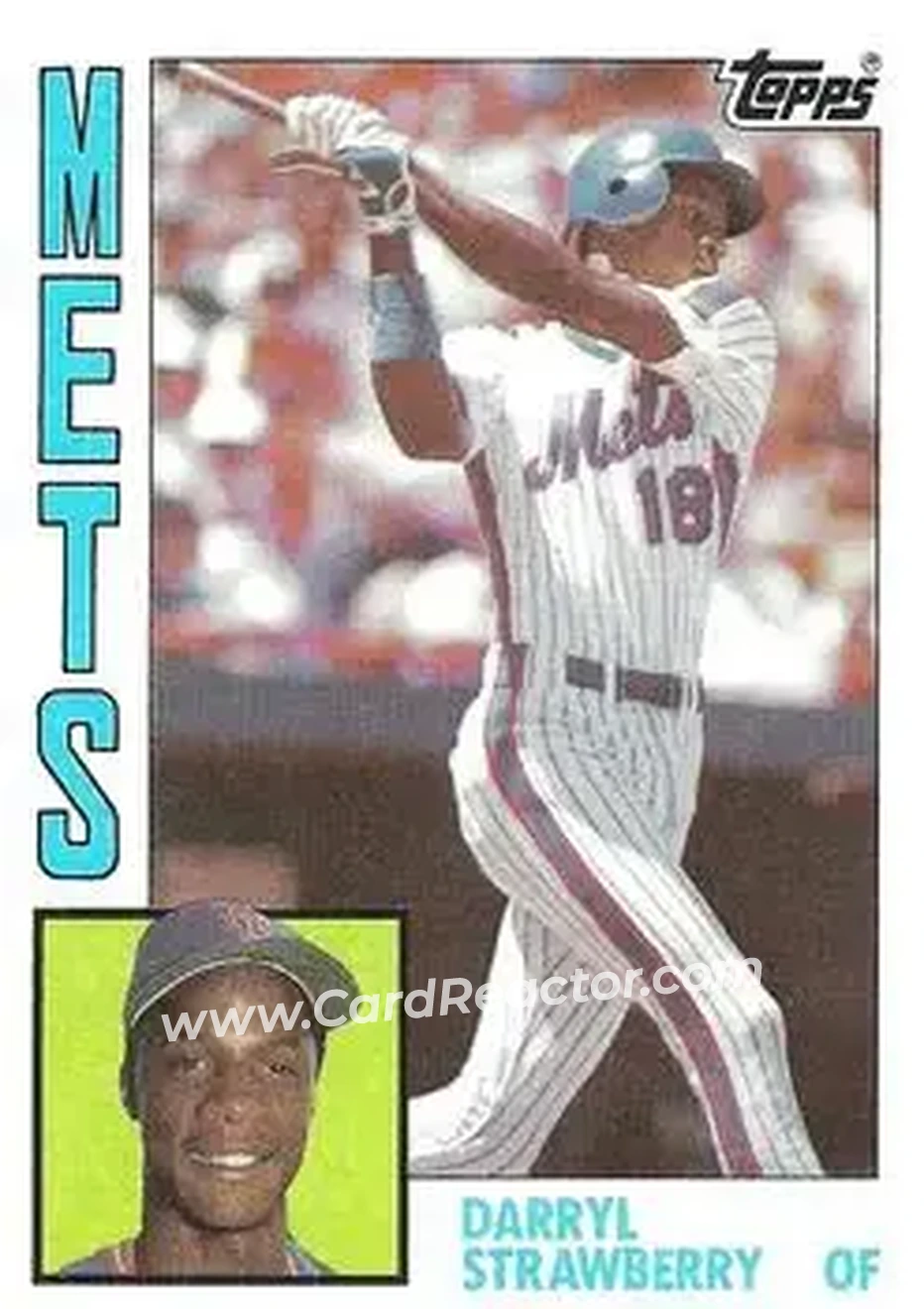Front of Darryl Strawberry