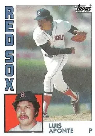 1984 Topps #187 Luis Aponte