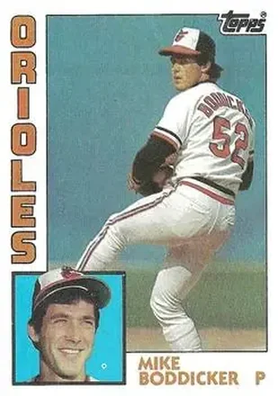 1984 Topps #191 Mike Boddicker