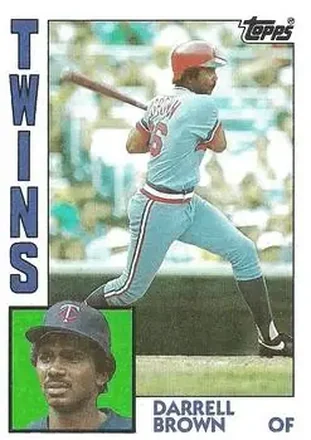 1984 Topps #193 Darrell Brown