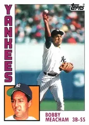 1984 Topps #204 Bobby Meacham