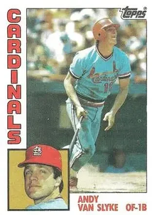 1984 Topps #206 Andy Van Slyke