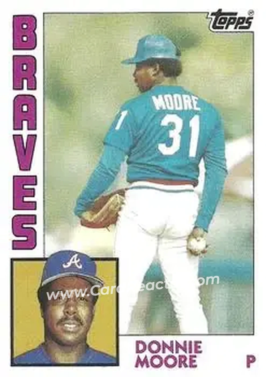 Front of Donnie Moore