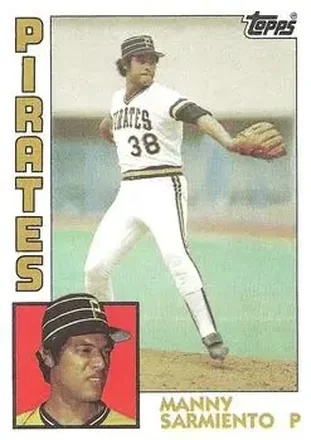 1984 Topps #209 Manny Sarmiento