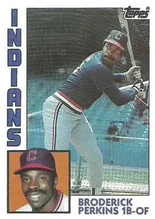 1984 Topps #212 Broderick Perkins