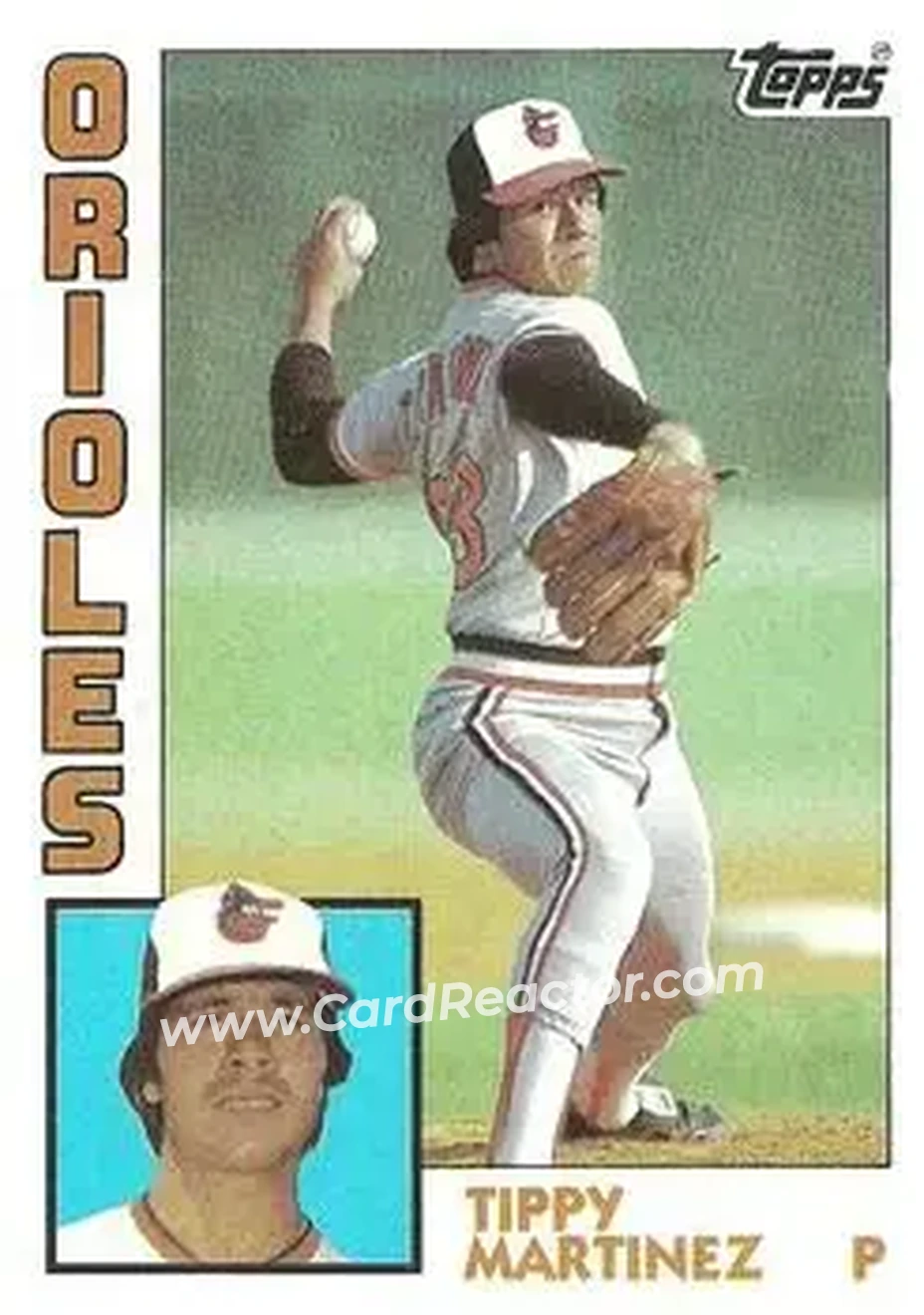 Front of Tippy Martinez