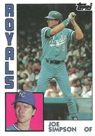 1984 Topps #219 Joe Simpson
