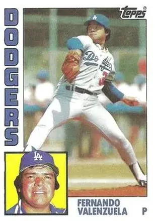 1984 Topps #220 Fernando Valenzuela