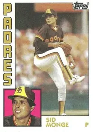 1984 Topps #224 Sid Monge