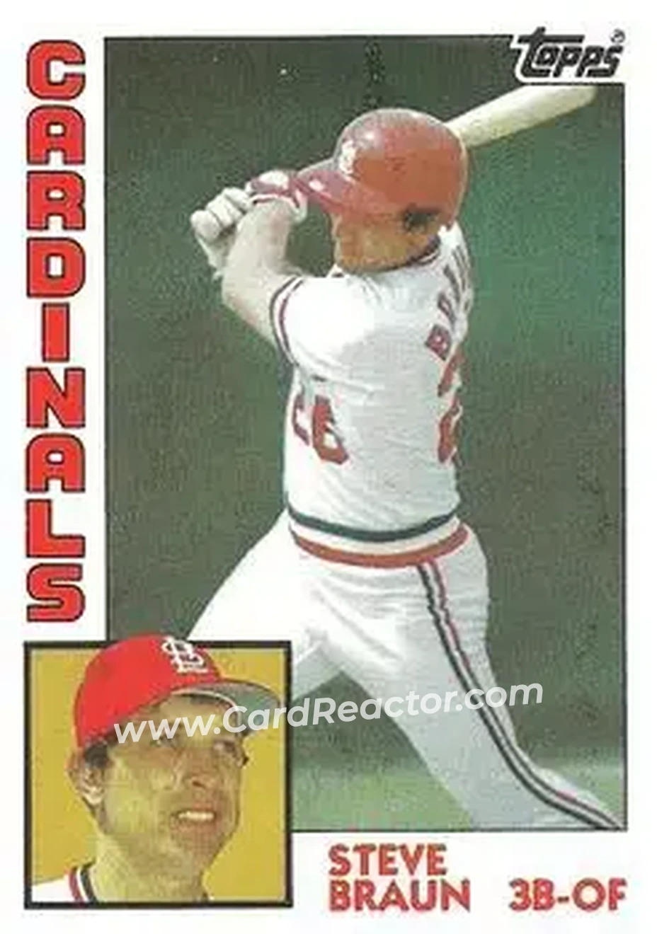 Front of Steve Braun