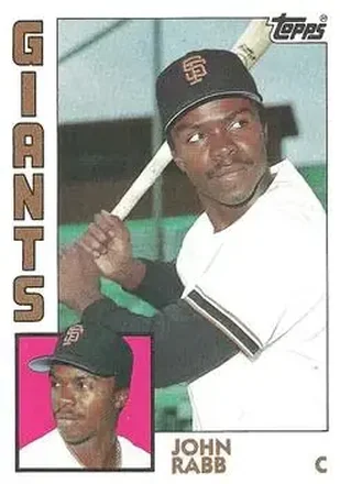 1984 Topps #228 John Rabb