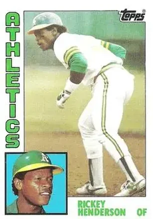 1984 Topps #230 Rickey Henderson