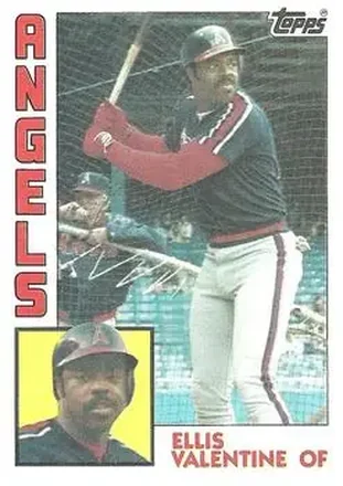 1984 Topps #236 Ellis Valentine