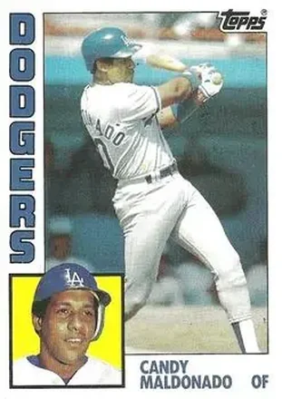 1984 Topps #244 Candy Maldonado