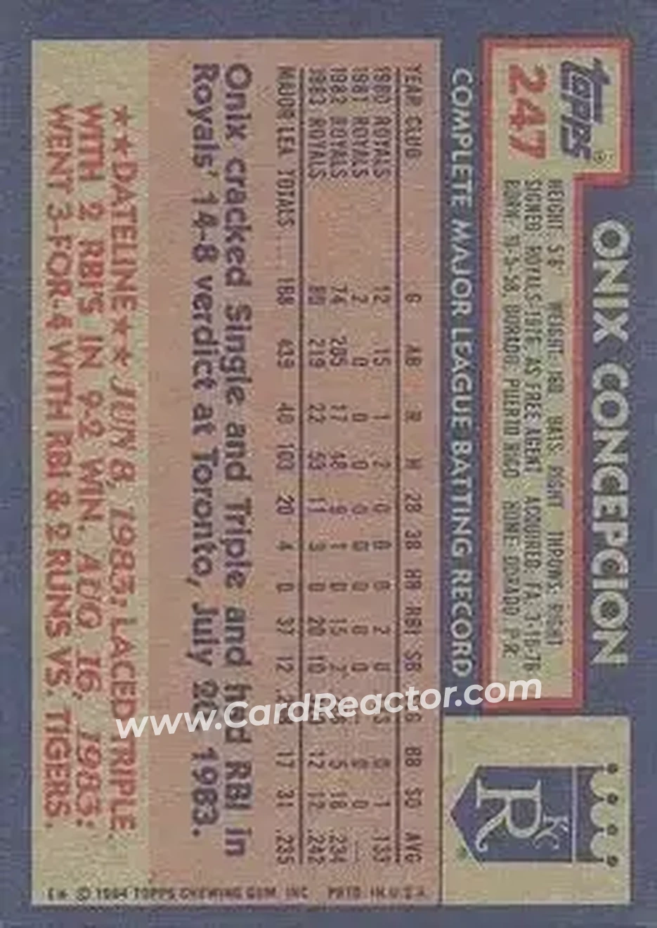 Back of Onix Concepcion