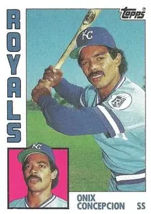 1984 Topps #247 Onix Concepcion