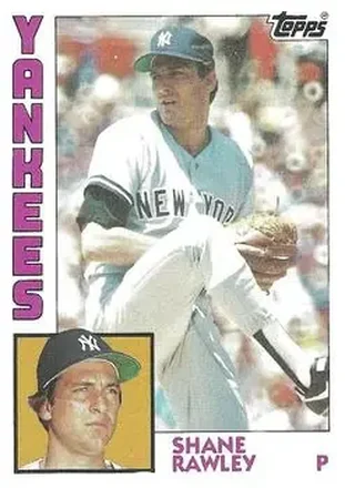 1984 Topps #254 Shane Rawley