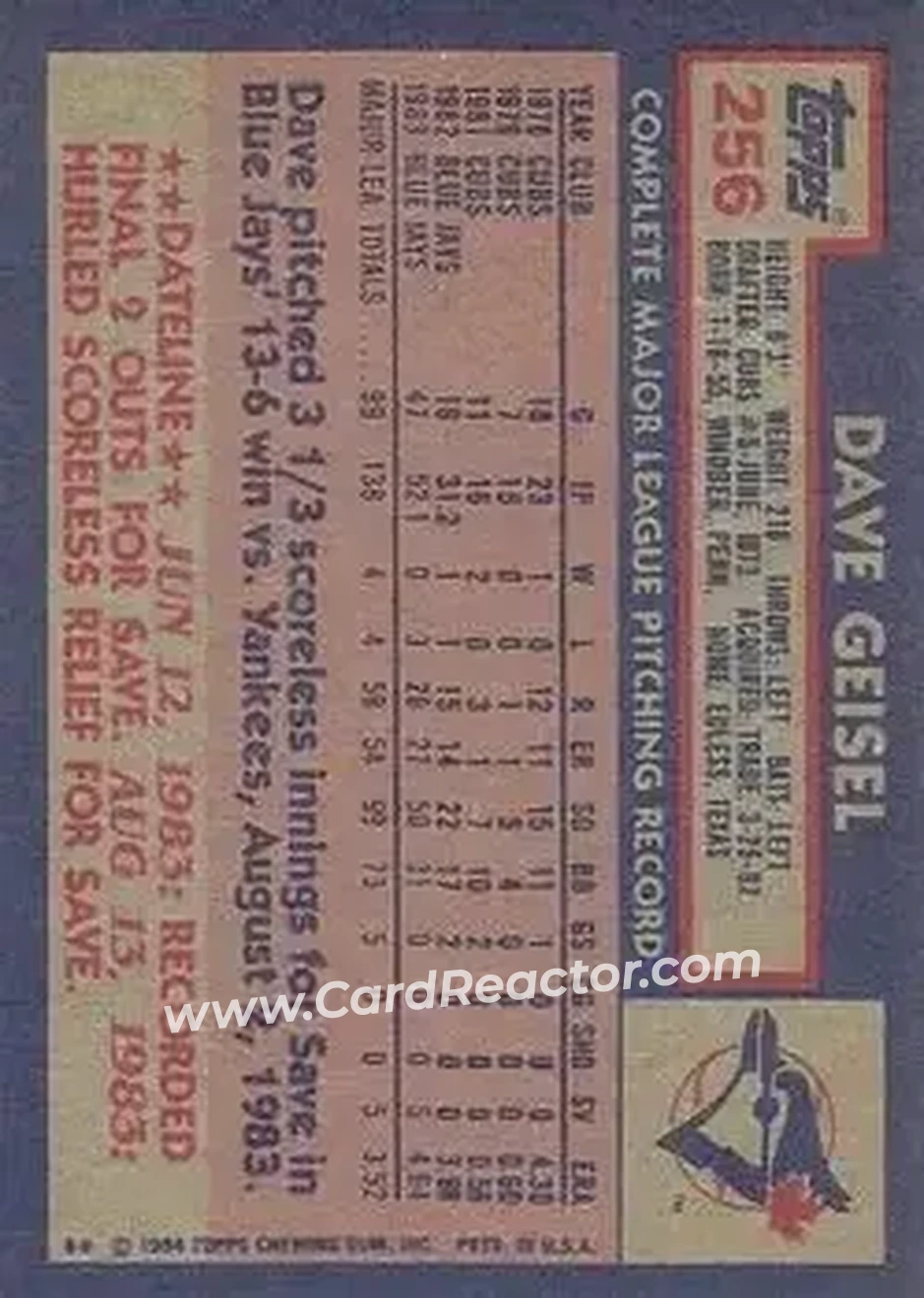 Back of Dave Geisel