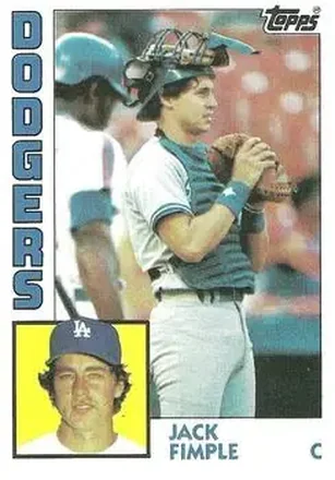 1984 Topps #263 Jack Fimple
