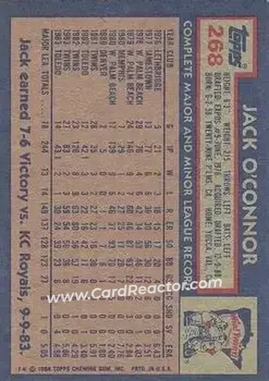 Back of Jack O'Connor