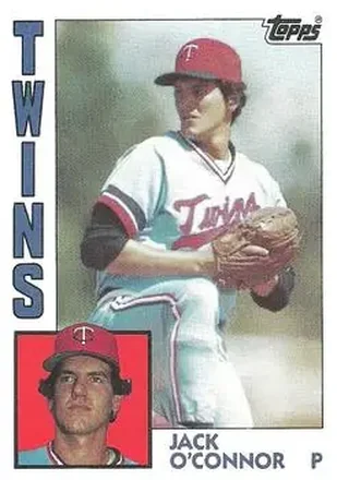 1984 Topps #268 Jack O'Connor