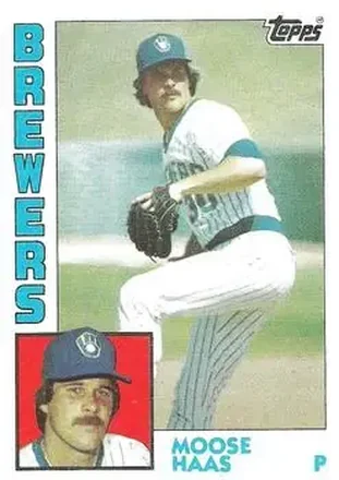 1984 Topps #271 Moose Haas