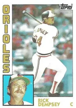 1984 Topps #272 Rick Dempsey