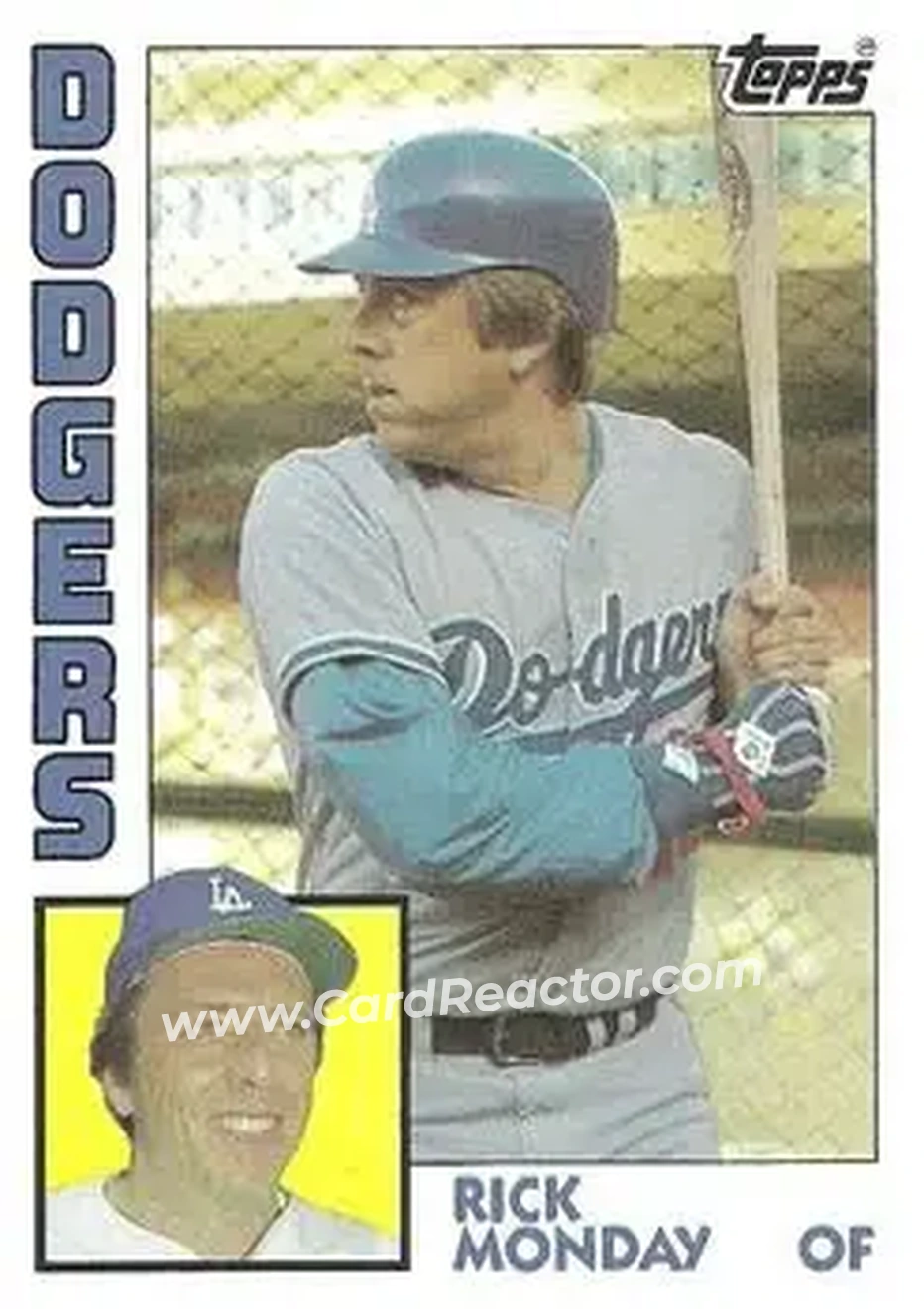 Front of Rick Monday