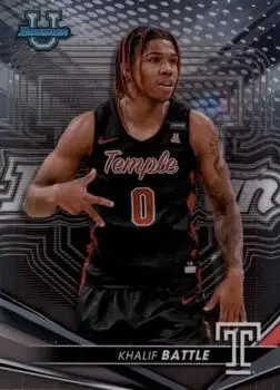 2022-23 Bowman University Best #7 Khalif Battle