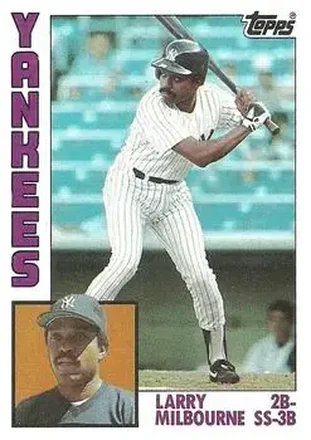 1984 Topps #281 Larry Milbourne