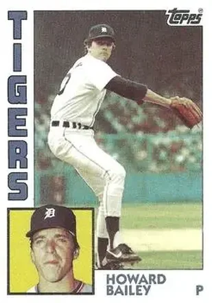 1984 Topps #284 Howard Bailey