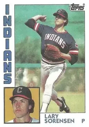 1984 Topps #286 Lary Sorensen