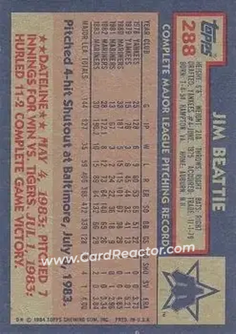 Back of Jim Beattie