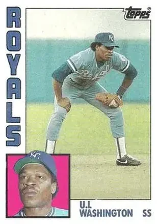 1984 Topps #294 U.L. Washington